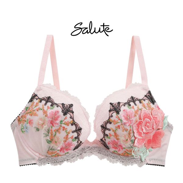 ワコール Wacoal サルート Salute 23AW 93G BTJ793 FRONT-X＋ フロントエックスプラス ブラジャー G 谷間 単品 フェア