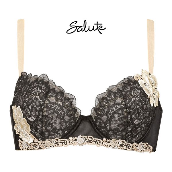 ワコール Wacoal サルート Salute 23AW 95G BTJ495 女優Bra ブラジャー DEF 単品 デコルテ 谷間 リフトアップ ブルーム
