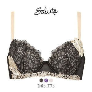 ワコール Wacoal サルート Salute 23AW 95G BTJ495 女優Bra ブラジャー DEF 単品 デコルテ 谷間 リフトアップ ブルーム