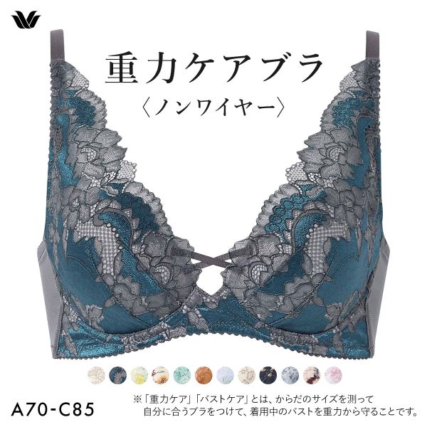 ワコール Wacoal 重力ケアブラ ノンワイヤー BXB194 ブラジャー ABC 単品