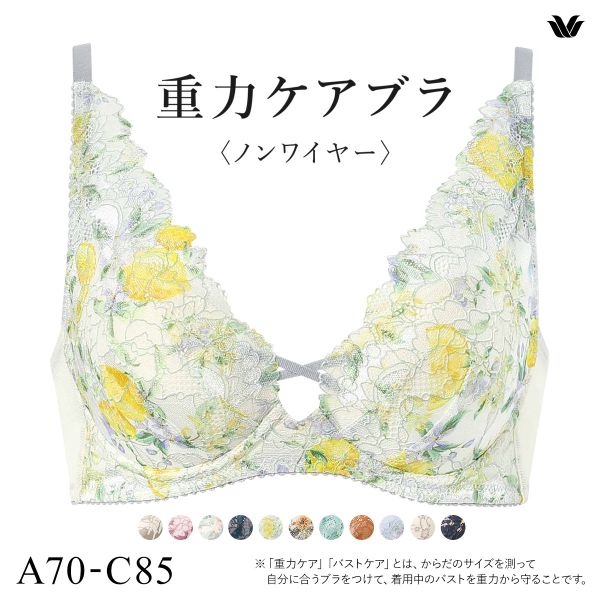 ワコール Wacoal 重力ケアブラ ノンワイヤー BXB194 ブラジャー ABC 単品