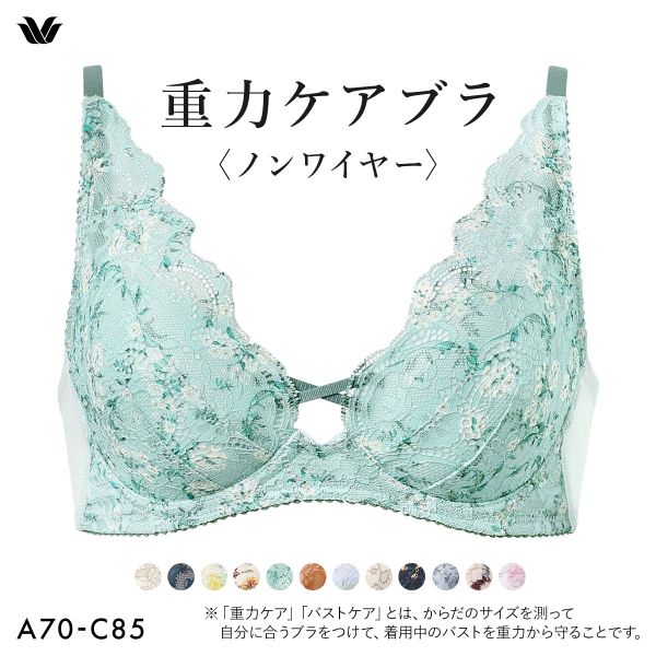 ワコール Wacoal 重力ケアブラ ノンワイヤー BXB194 ブラジャー ABC 単品