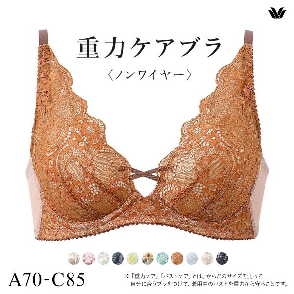 ワコール Wacoal 重力ケアブラ ノンワイヤー BXB194 ブラジャー ABC 単品