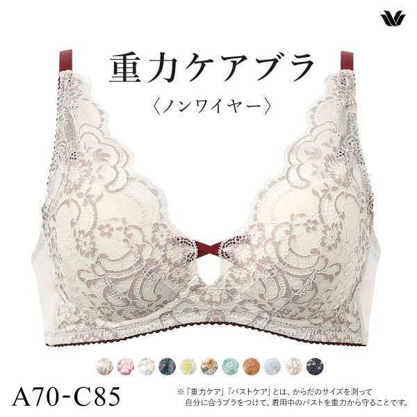 ワコール Wacoal 重力ケアブラ ノンワイヤー BXB194 ブラジャー ABC 単品