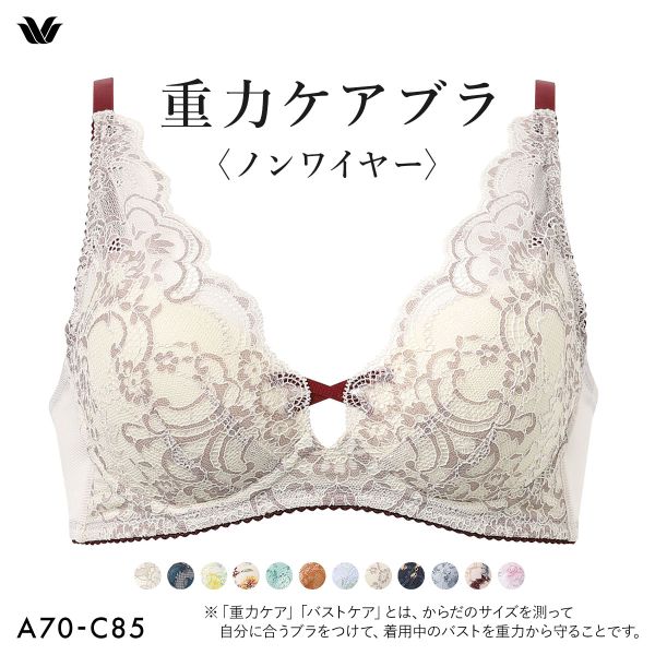 ワコール Wacoal 重力ケアブラ ノンワイヤー BXB194 ブラジャー ABC 単品