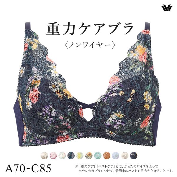 ワコール Wacoal 重力ケアブラ ノンワイヤー BXB194 ブラジャー ABC 単品