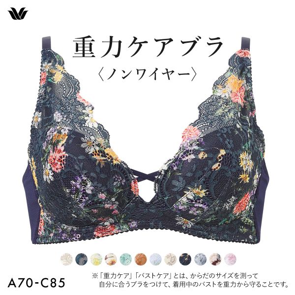 ワコール Wacoal 重力ケアブラ ノンワイヤー BXB194 ブラジャー ABC 単品