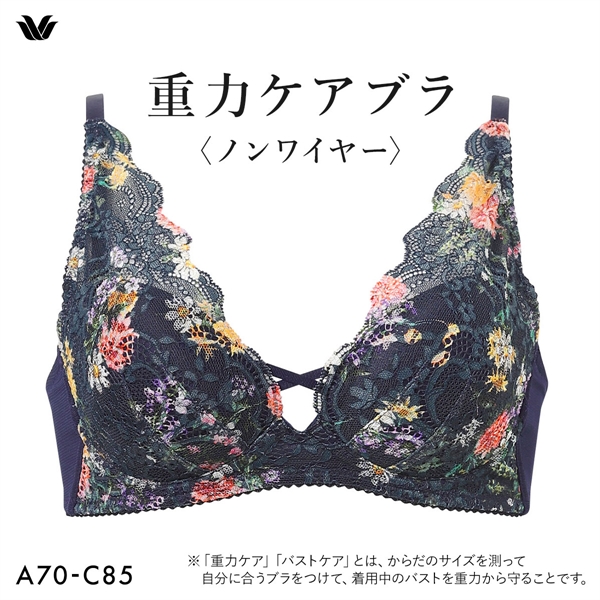 ワコール Wacoal 重力ケアブラ ノンワイヤー BXB194 ブラジャー ABC