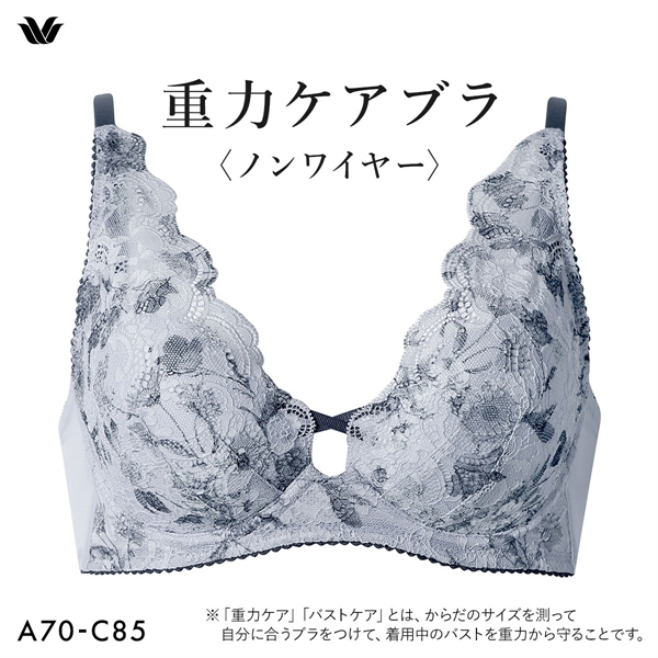 ワコール Wacoal 重力ケアブラ ノンワイヤー BXB194 ブラジャー ABC