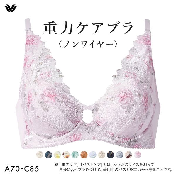 ワコール Wacoal 重力ケアブラ ノンワイヤー BXB194 ブラジャー ABC