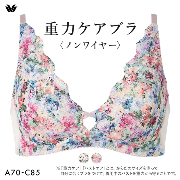 ワコール 重力ケアブラ ノンワイヤー ブラジャー ABC Wacoal BXB194