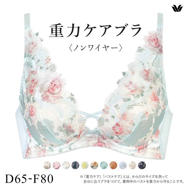 ワコール Wacoal 重力ケアブラ ノンワイヤー BXB194 ブラジャー DEF 単品