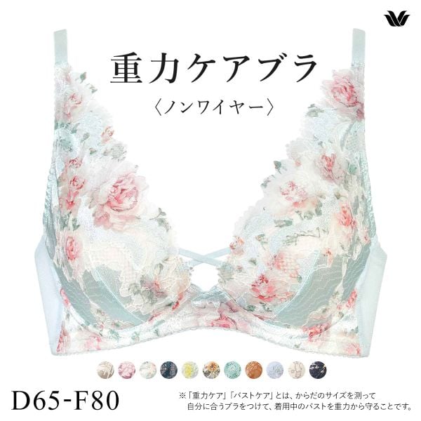 ワコール Wacoal 重力ケアブラ ノンワイヤー BXB194 ブラジャー DEF 単品