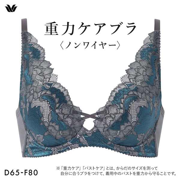 ワコール Wacoal 重力ケアブラ ノンワイヤー BXB194 ブラジャー DEF