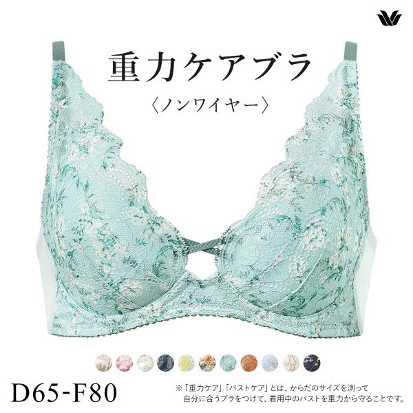 ワコール Wacoal 重力ケアブラ ノンワイヤー BXB194 ブラジャー DEF 単品
