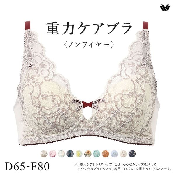 ワコール Wacoal 重力ケアブラ ノンワイヤー BXB194 ブラジャー DEF 単品