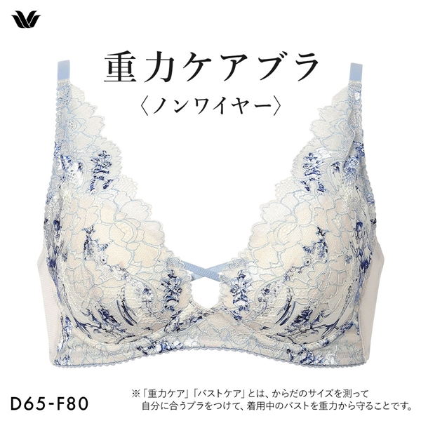 ワコール Wacoal 重力ケアブラ ノンワイヤー BXB194 ブラジャー DEF
