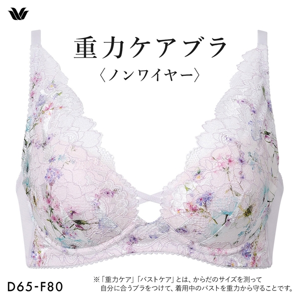 ワコール Wacoal 重力ケアブラ ノンワイヤー BXB194 ブラジャー DEF