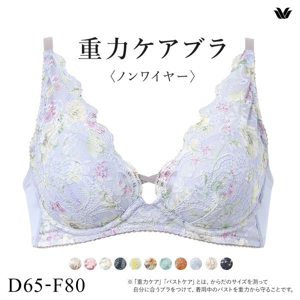ワコール Wacoal 重力ケアブラ ノンワイヤー BXB194 ブラジャー DEF 単品