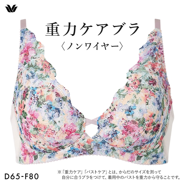 ワコール 重力ケアブラ ノンワイヤー ブラジャー DEF Wacoal BXB194