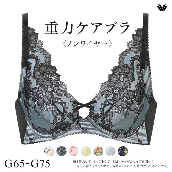 ワコール Wacoal 重力ケアブラ ノンワイヤー BXB194 ブラジャー G 単品