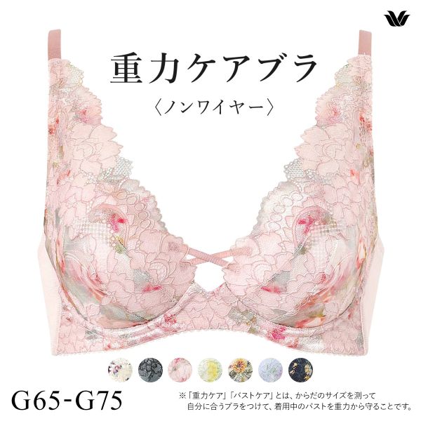 ワコール Wacoal 重力ケアブラ ノンワイヤー BXB194 ブラジャー G 単品