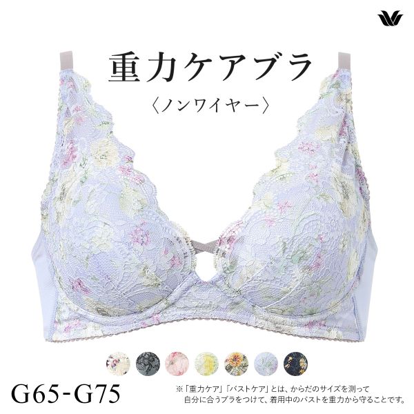 ワコール Wacoal 重力ケアブラ ノンワイヤー BXB194 ブラジャー G 単品