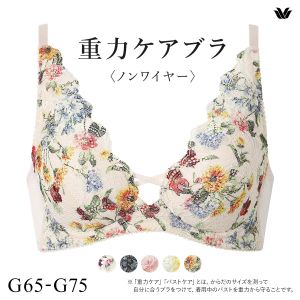 ワコール Wacoal 重力ケアブラ ノンワイヤー BXB194 ブラジャー G 単品
