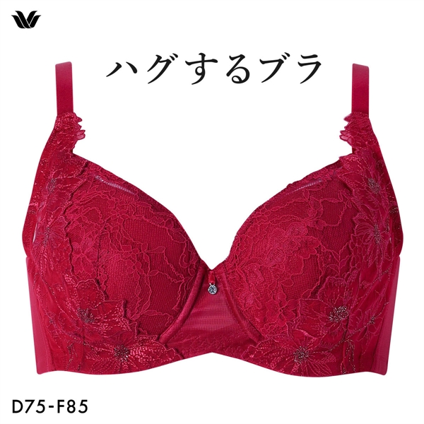 ワコール ハグするブラ コンパクトメイク BXB378 BXB478 フルカップ ブラジャー DEF 大きいサイズ グラマー Wacoal