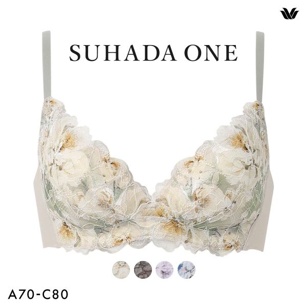 ワコール スハダワン BXB411 ブラジャー ノンワイヤー ABC Wacoal SUHADA ONE ワイヤレスブラ