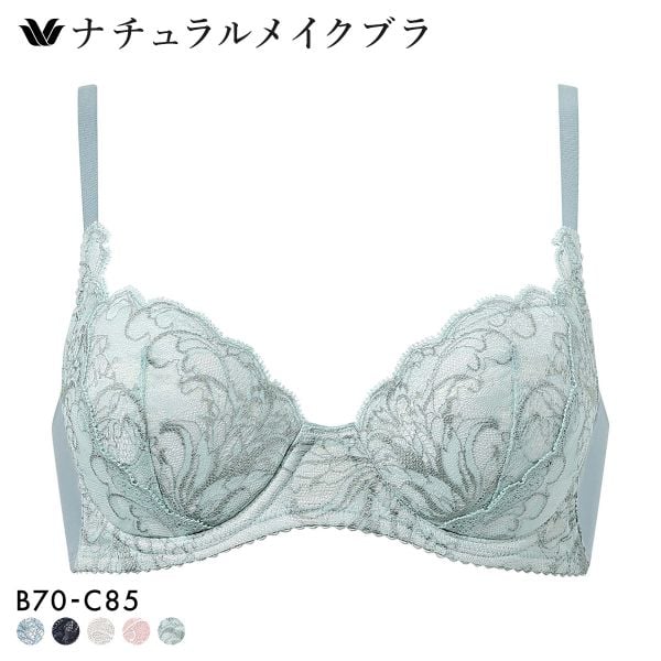 ワコール ナチュラルメイクブラ なめらかフィット ブラジャー BC Wacoal BXC407 07G