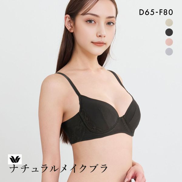 ワコール ナチュラルメイクブラ エアリーメッシュタイプ ブラジャー DEF 大きいサイズ Wacoal BXC608 08G