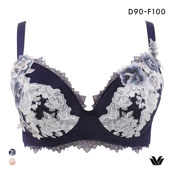 ワコール プレミアム 22series BXD022 22G クイーンサイズ 3/4カップブラジャー DEF 大きいサイズ Wacoal