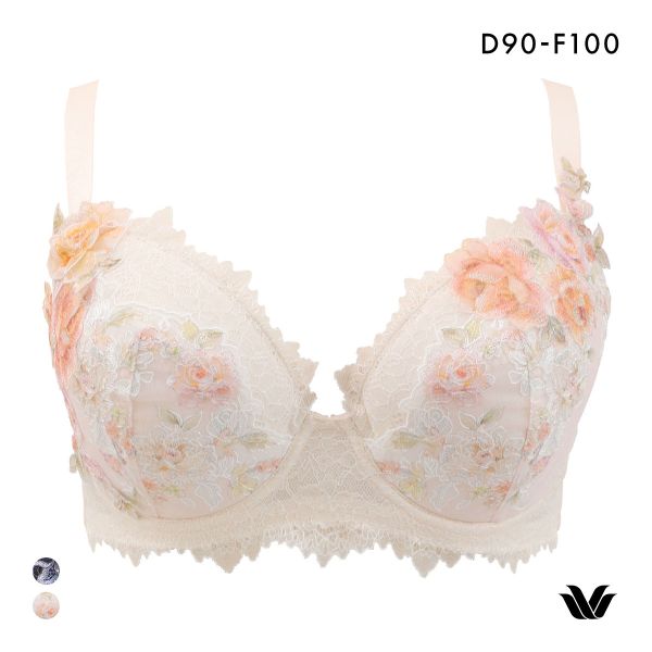 ワコール プレミアム 22series BXD022 22G クイーンサイズ 3/4カップブラジャー DEF 大きいサイズ Wacoal