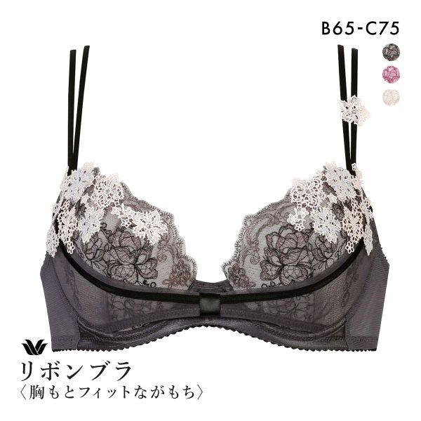 15%OFF ワコール リボンブラ 胸もとフィットながもち 3/4カップブラジャー プレミアム BC 09series 15%OFF ワコール リボンブラ 胸もとフィットながもち 3/4カップブラジャー プレミアム BC 09series