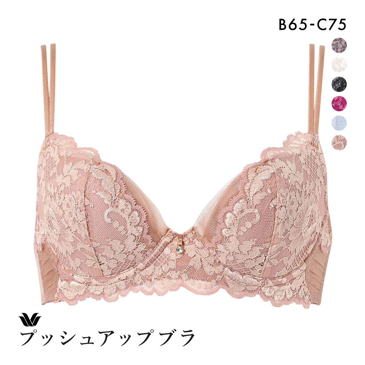 ワコール プッシュアップブラ プレミアム 13series BXD413 13G ブラジャー BC Wacoal