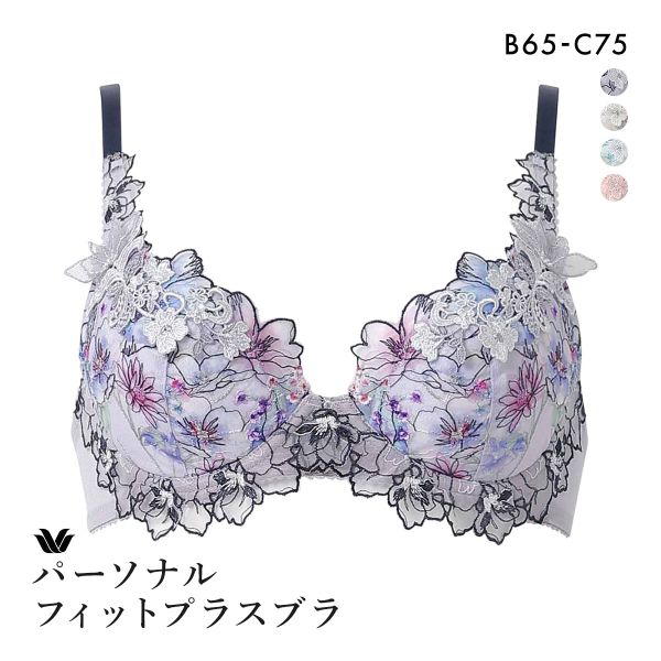 ワコール パーソナルフィットプラスブラ プレミアム 17series BXD417 17G 3/4カップブラジャー BC Wacoal