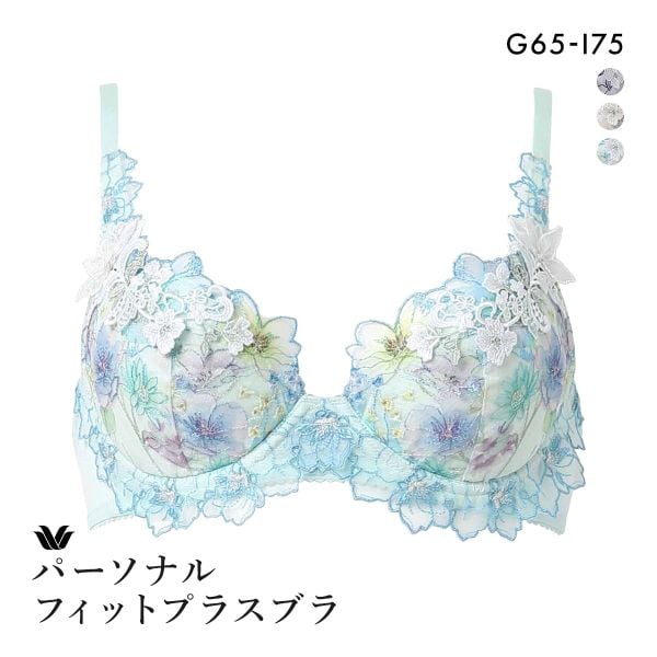 ワコール パーソナルフィットプラスブラ プレミアム 17series BXD417 17G 3/4カップブラジャー G Wacoal