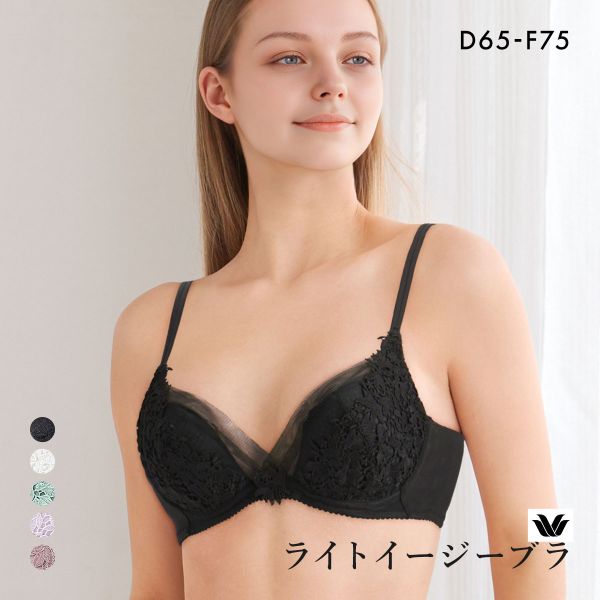 ワコール ライトイージーブラ プレミアム 18series BXD418 18G 3/4カップブラジャー DEF 大きいサイズ Wacoal
