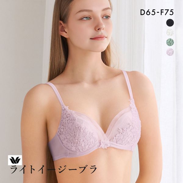 ワコール ライトイージーブラ プレミアム 18series BXD418 18G 3/4カップブラジャー DEF 大きいサイズ Wacoal
