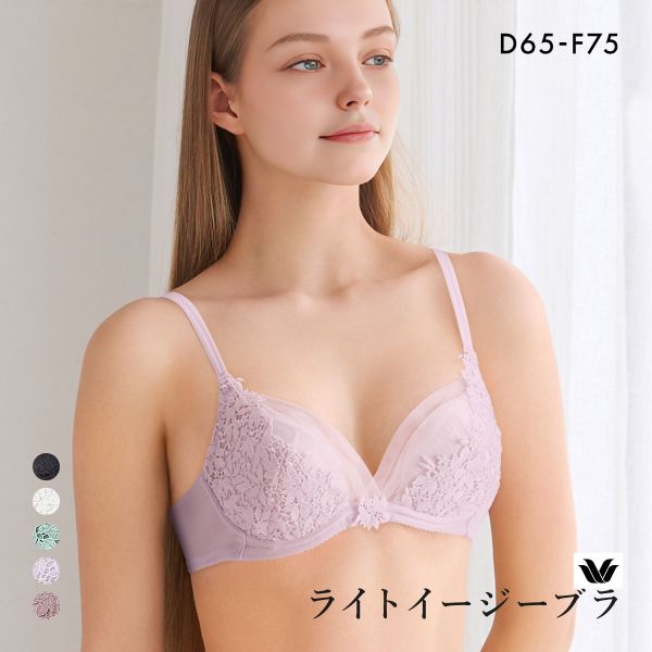 ワコール ライトイージーブラ プレミアム 18series BXD418 18G 3/4カップブラジャー DEF 大きいサイズ Wacoal