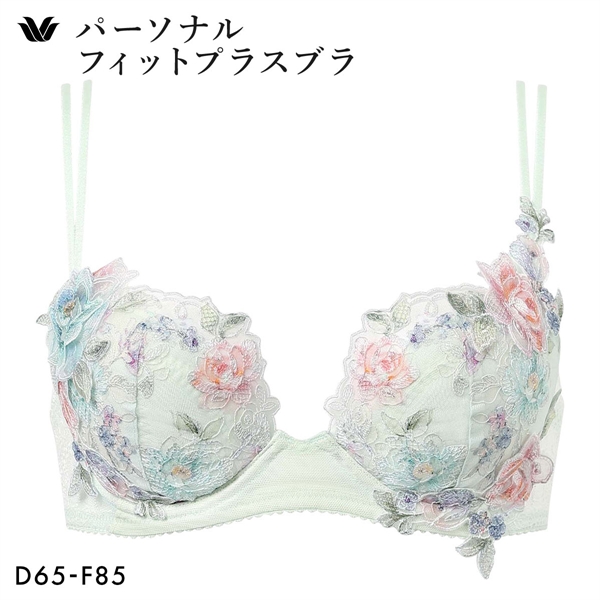 ワコール パーソナルフィットプラスブラ プレミアム 22series BXD422 22G 3/4カップブラジャー DEF Wacoal 大きいサイズ