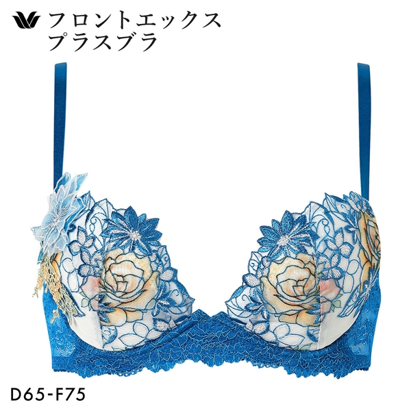 ワコール フロントエックスプラスブラ プレミアム 28series BXD428 28G 3/4カップブラジャー DEF Wacoal