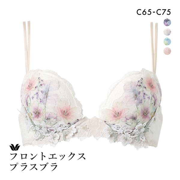 ワコール フロントエックスプラスブラ プレミアム 17series BXD717 17G 3/4カップブラジャー BC Wacoal