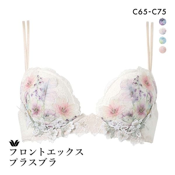 ワコール フロントエックスプラスブラ プレミアム 17series BXD717 17G 3/4カップブラジャー BC Wacoal