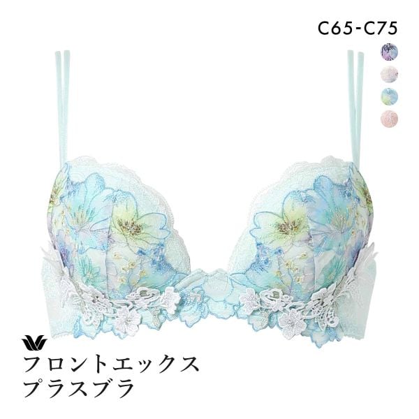 ワコール フロントエックスプラスブラ プレミアム 17series BXD717 17G 3/4カップブラジャー BC Wacoal