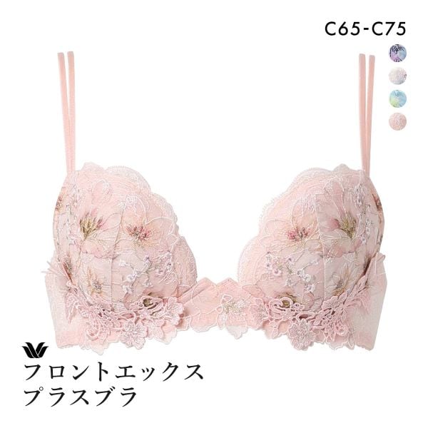 ワコール フロントエックスプラスブラ プレミアム 17series BXD717 17G 3/4カップブラジャー BC Wacoal