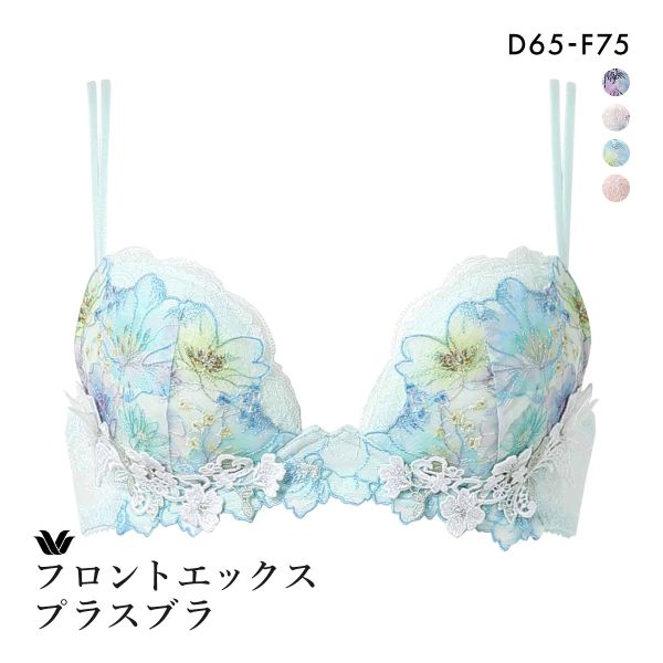 ワコール フロントエックスプラスブラ プレミアム 17series BXD717 17G 3/4カップブラジャー DEF Wacoal