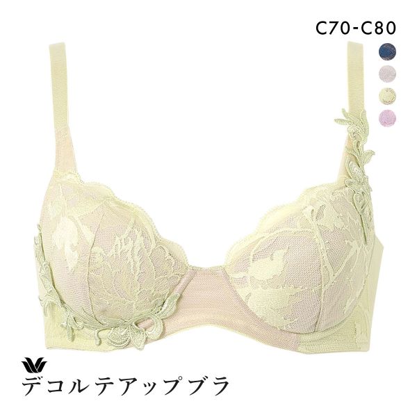 ワコール デコルテアップブラ プレミアム 21series BXD721 21G 3/4カップブラジャー C Wacoal