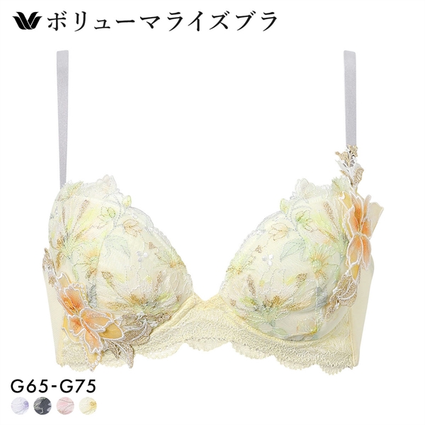 ワコール ボリューマライズブラ プレミアム 26series BXD726 26G ブラジャー G Wacoal 大きいサイズ